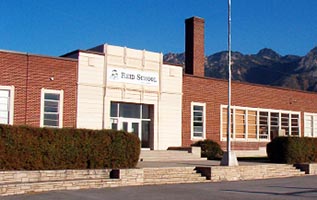 Picture of the west side of the school building.