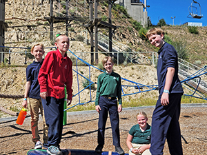 Middle School students visit Utah Olympic Park